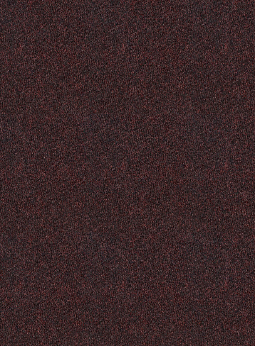 Italian Wool Cashmere Wine Pants - Image 3