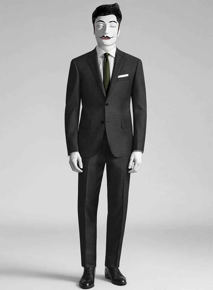 Italian Wool Cellor Suit