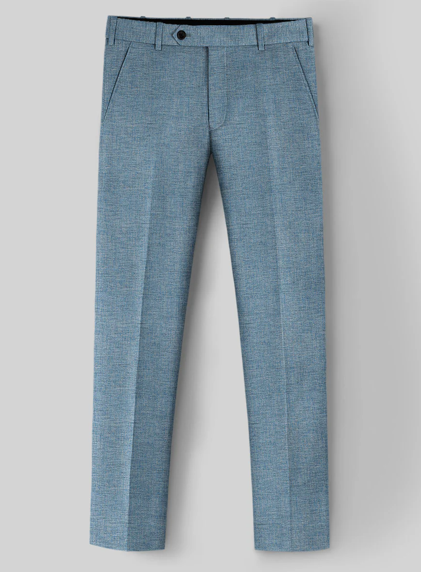 Italian Wool Cotton Silk Zelora Pants