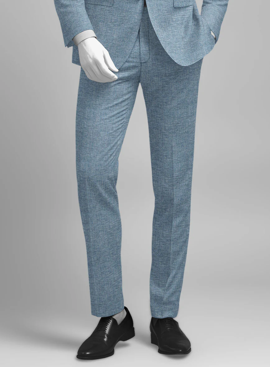 Italian Wool Cotton Silk Zelora Pants - Image 2