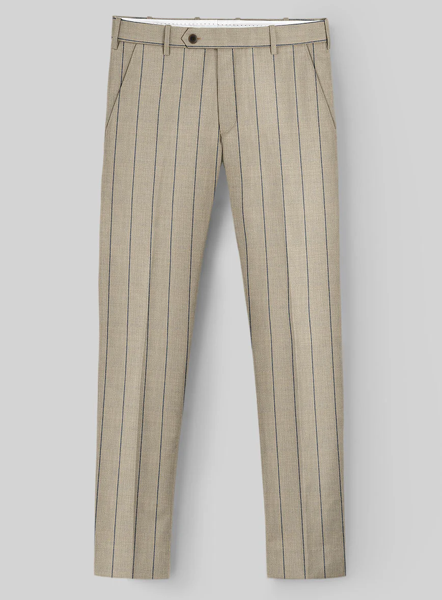 Italian Wool Cotton Strayne Pants