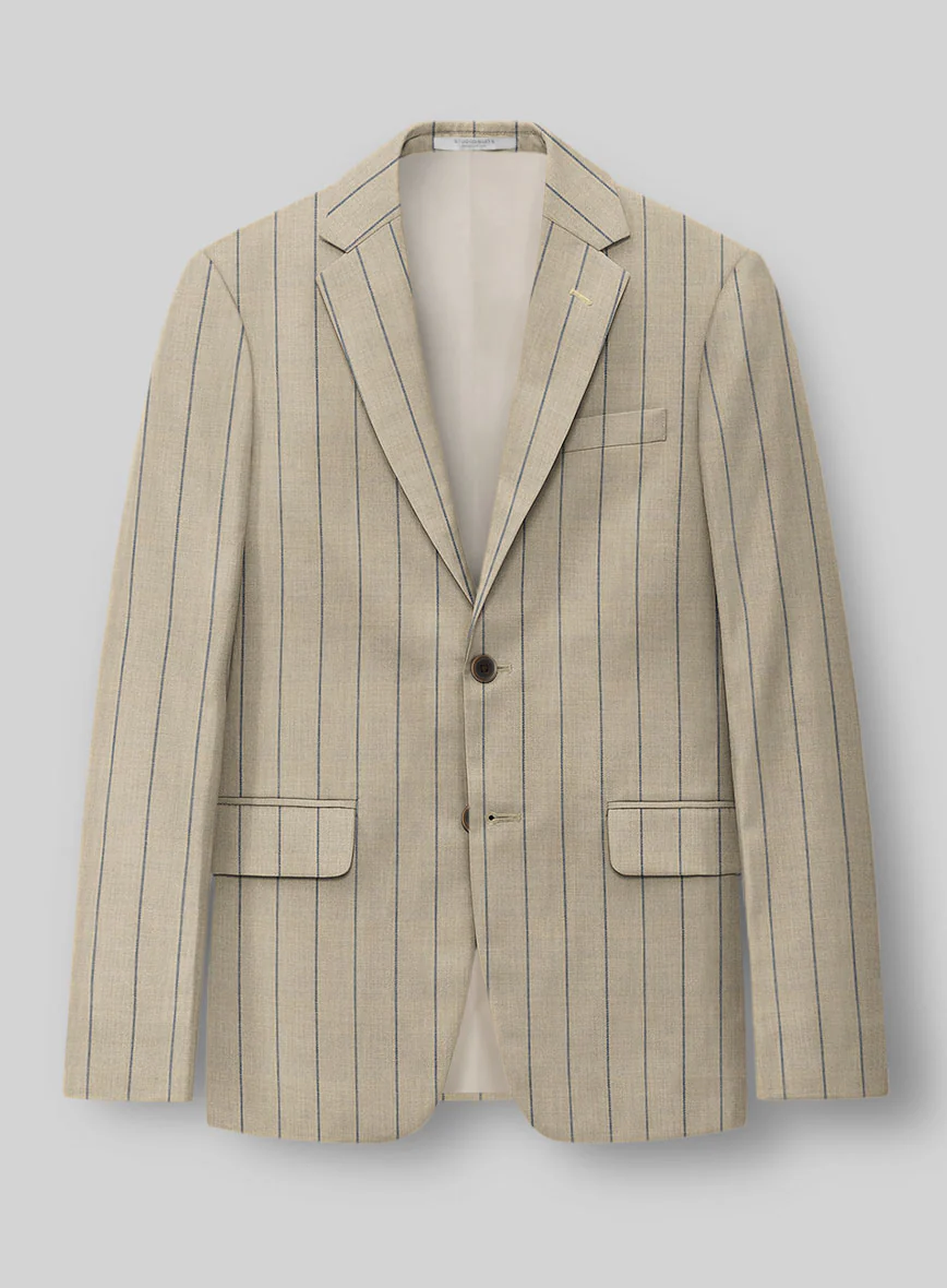 Italian Wool Cotton Strayne Suit - Image 2