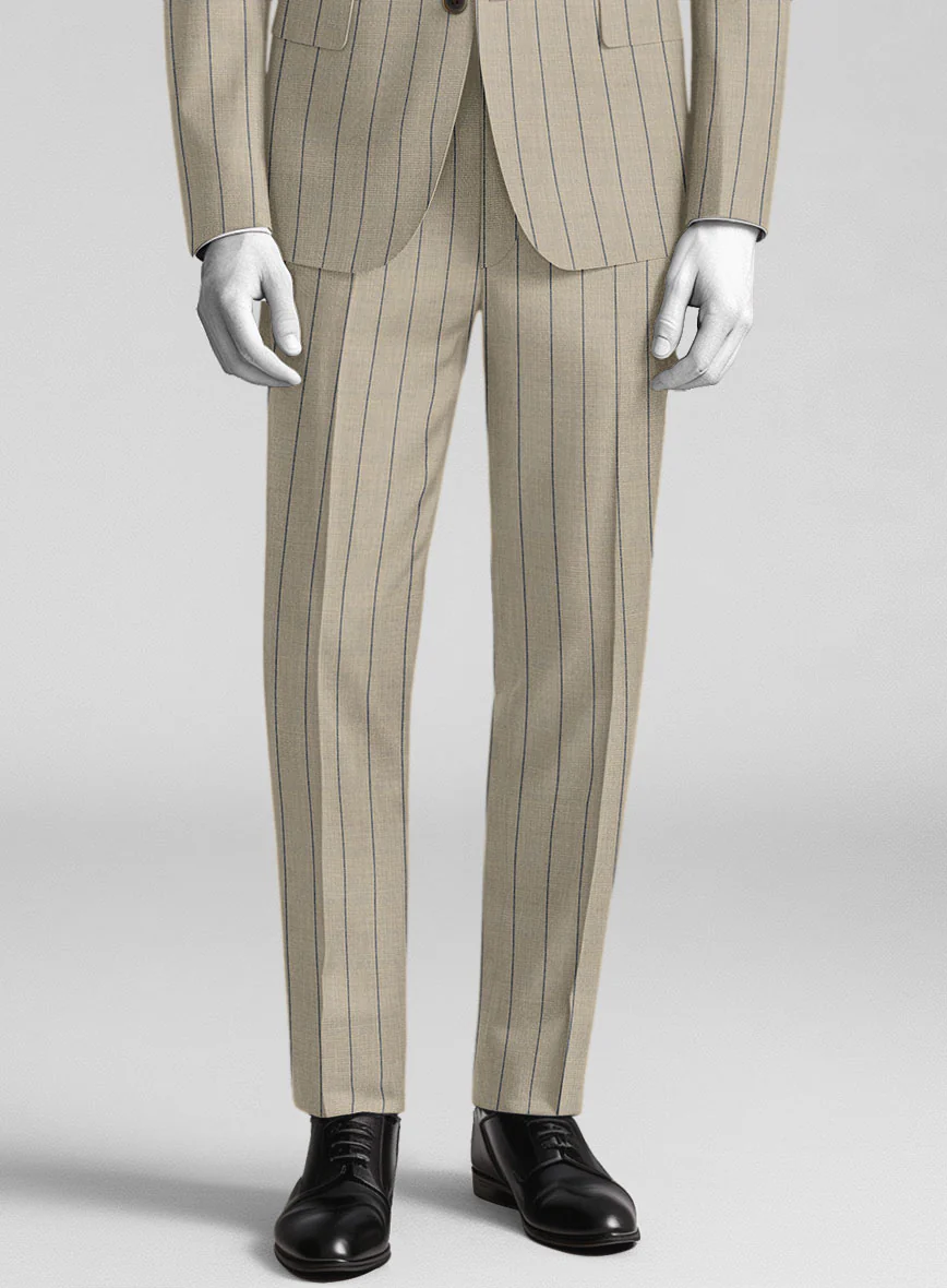 Italian Wool Cotton Strayne Suit - Image 5