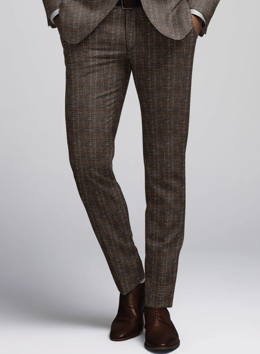 Italian Wool Eulogio Pants - Image 2