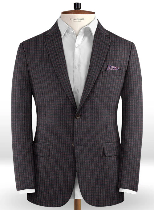 Italian Wool Falbo Jacket