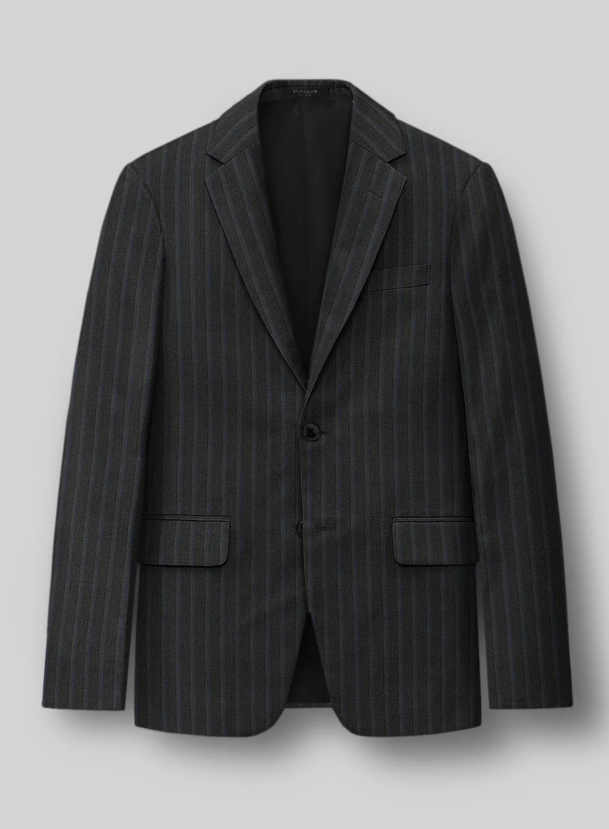 Italian Wool Herringbone Dorsano Jacket