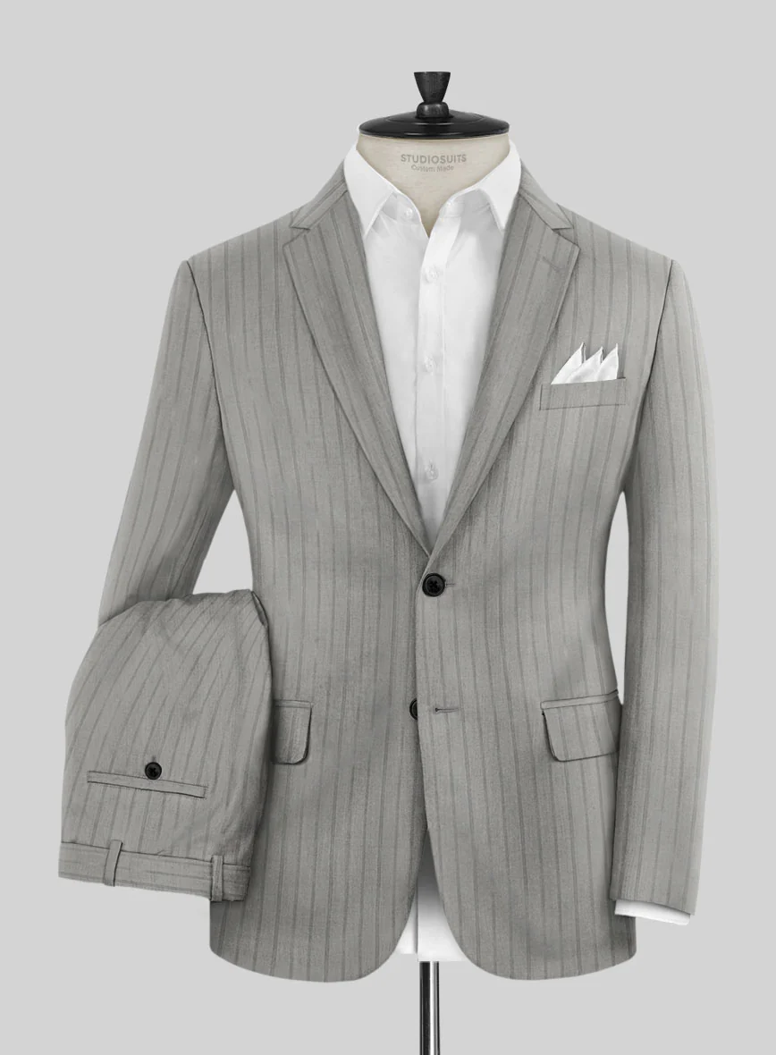 Italian Wool Ladson Suit - Image 2