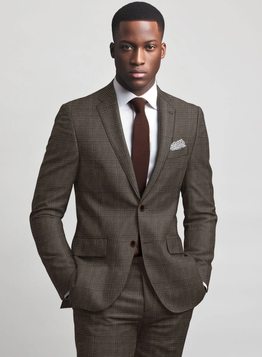 Italian Wool Linen Silk Cirilo Suit - Image 4
