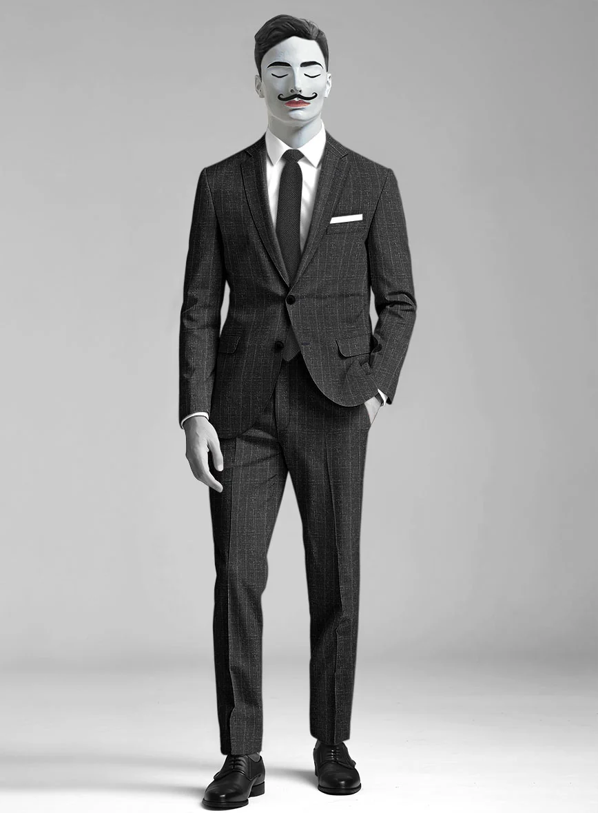 Italian Wool Linen Silk Farniel Suit