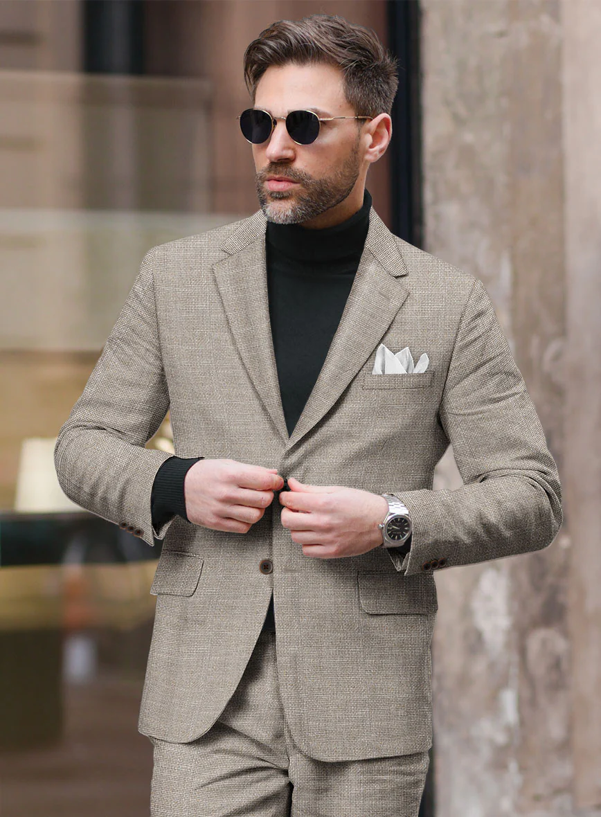 Italian Wool Linen Silk Justo Jacket - Image 2