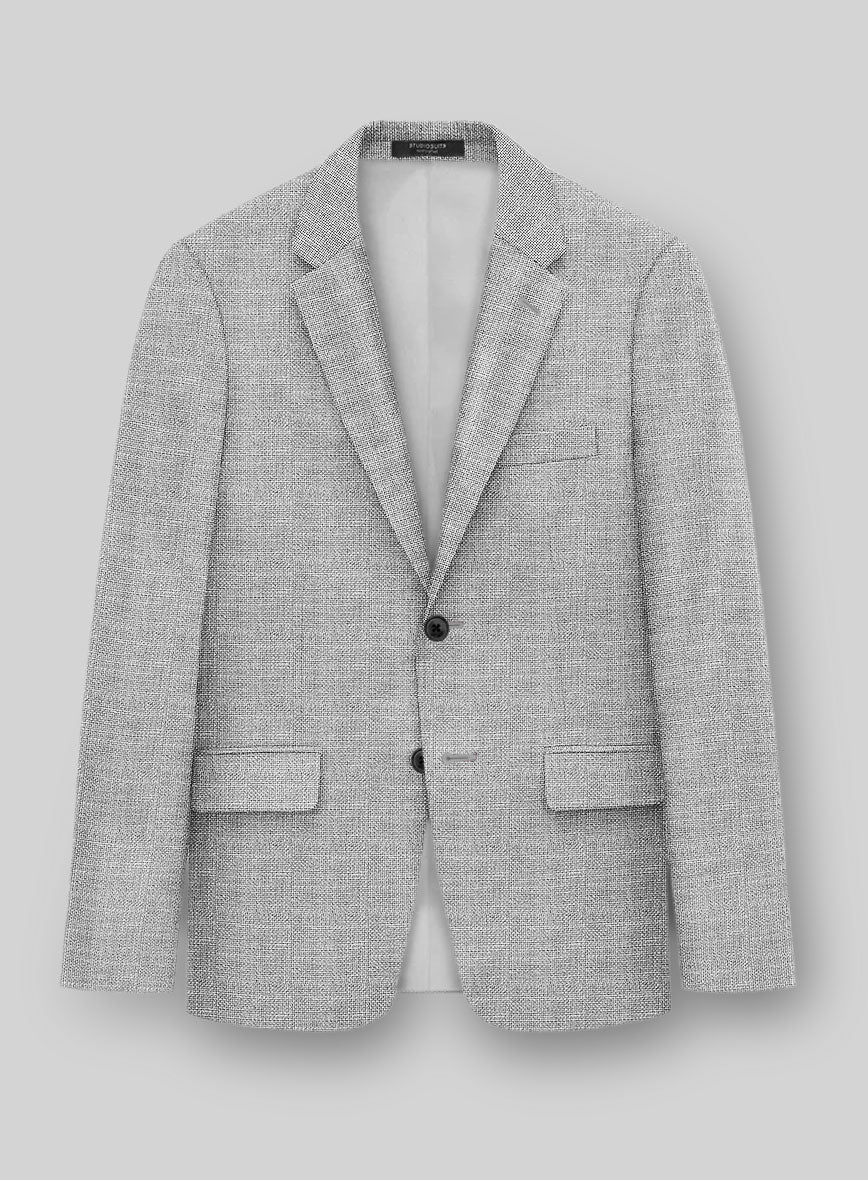 Italian Wool Linen Silk Ottavia Jacket