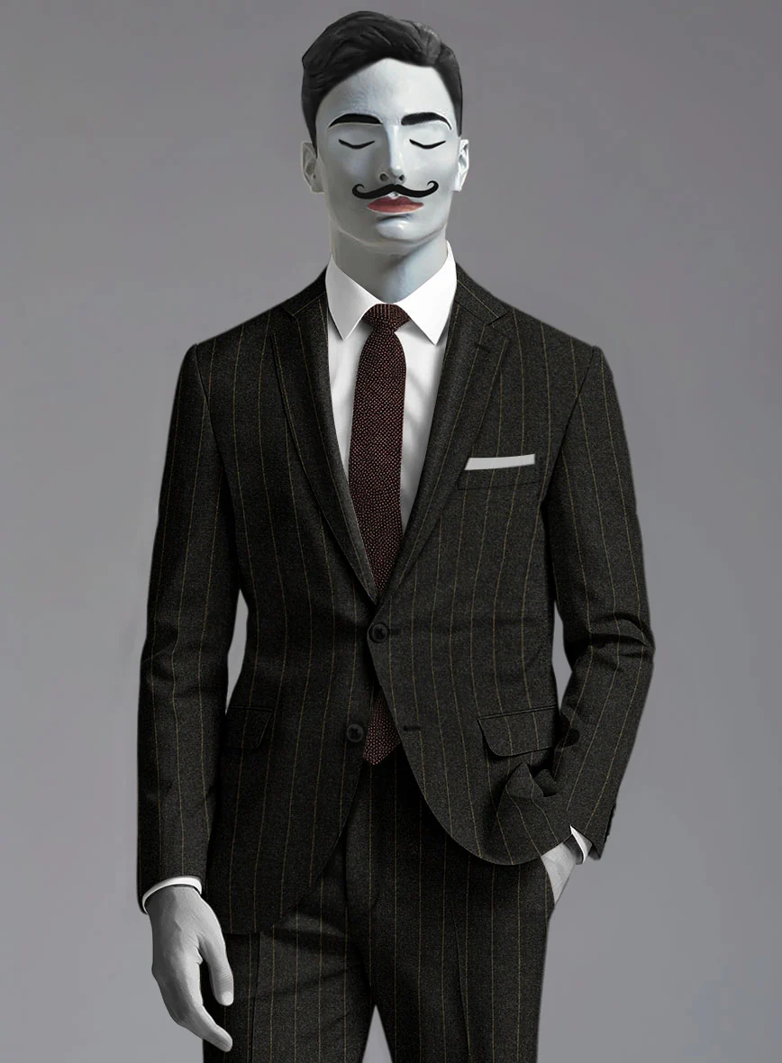 Italian Wool Lourdes Suit - Image 4