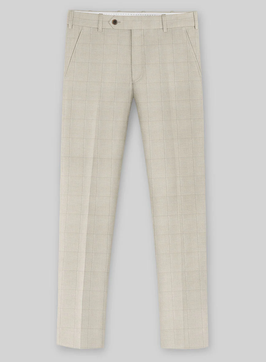Italian Wool Lycra Norvel Pants - Image 2