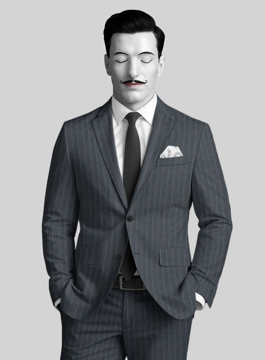 Italian Wool Merien Suit - Image 2