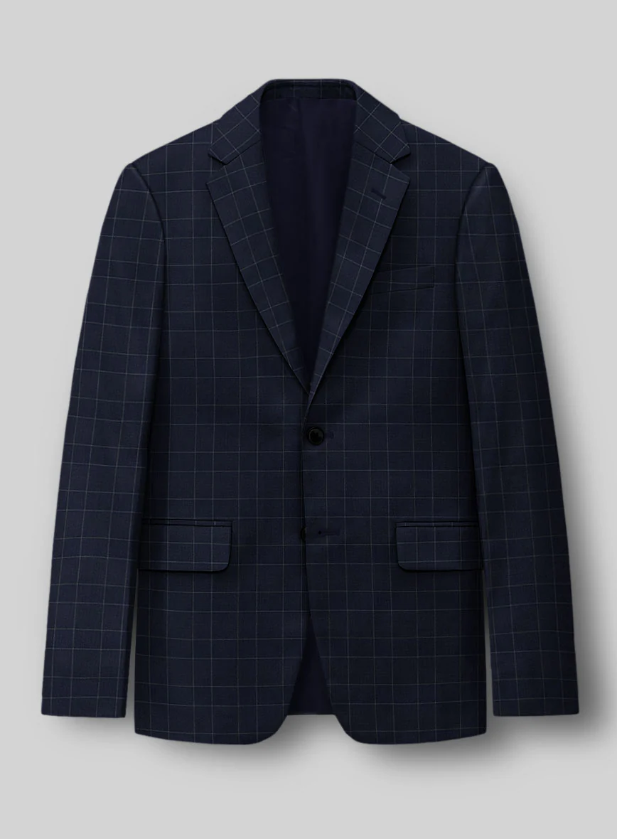 Italian Wool Quadretto Jacket
