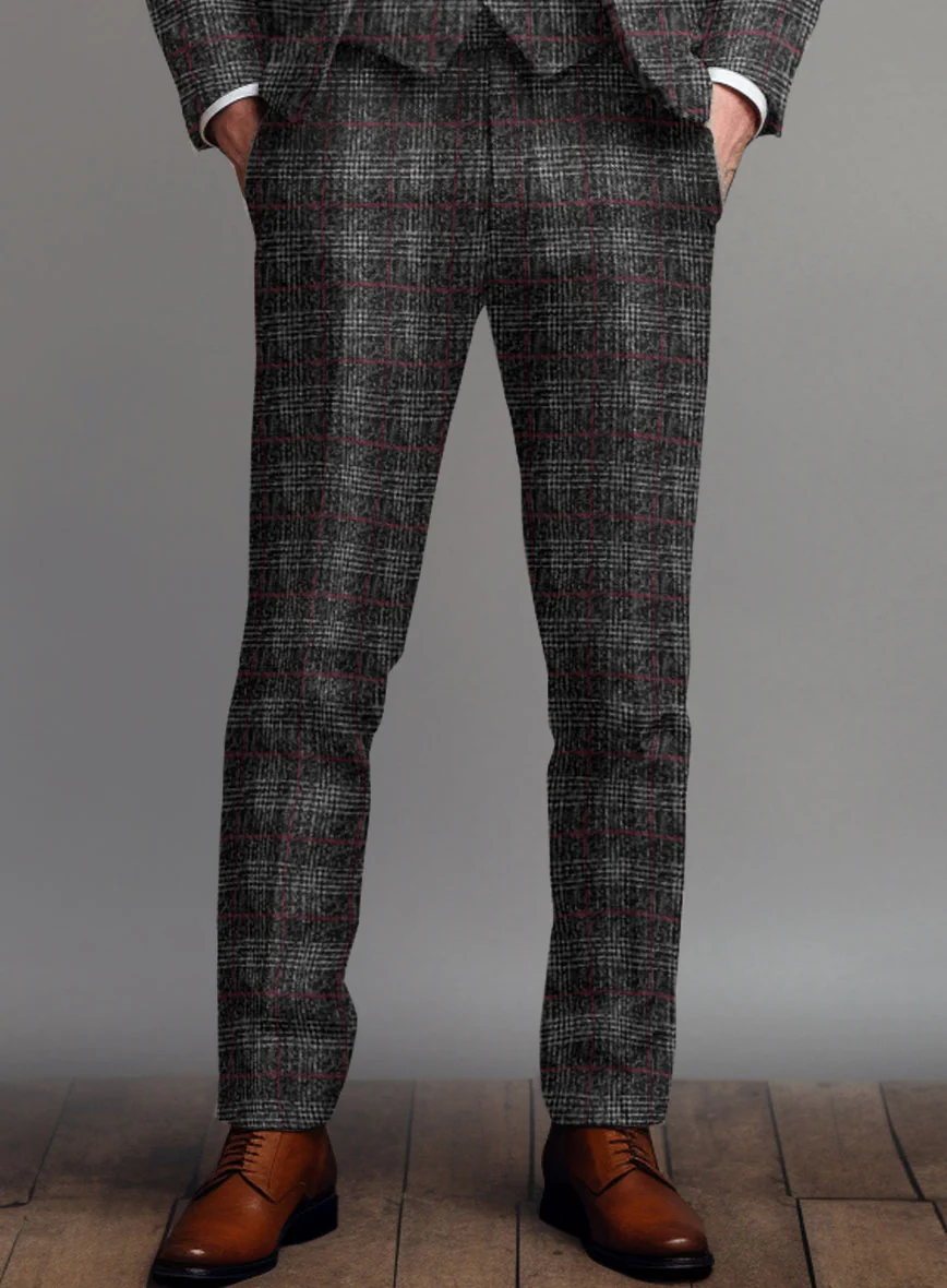Italian Wool Silk Cotton Linen Zaira Pants - Image 2