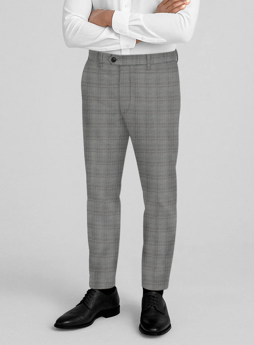 Italian Wool Silk Delmar Pants