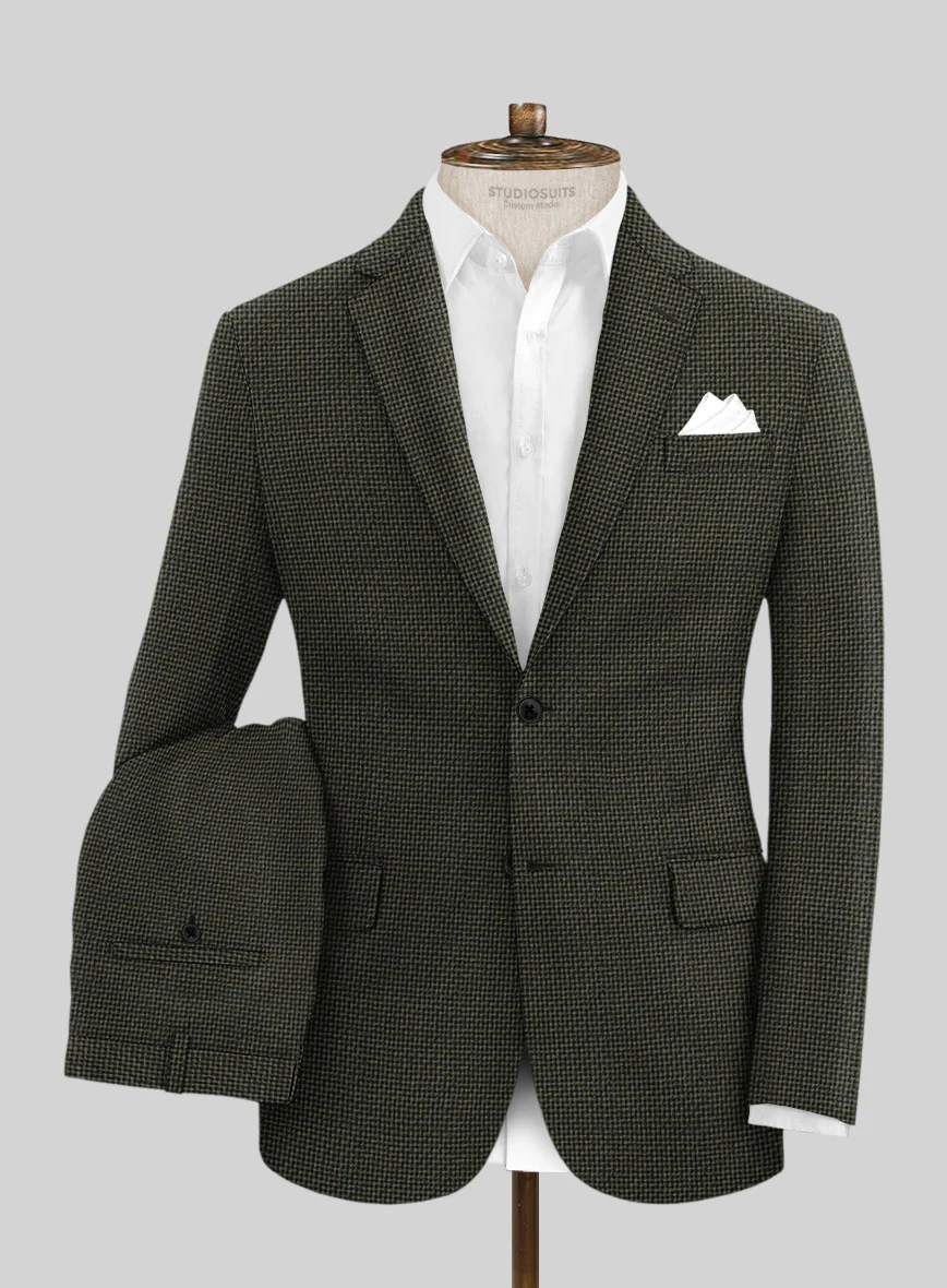 Italian Wool Silk Linen Cristobal Suit