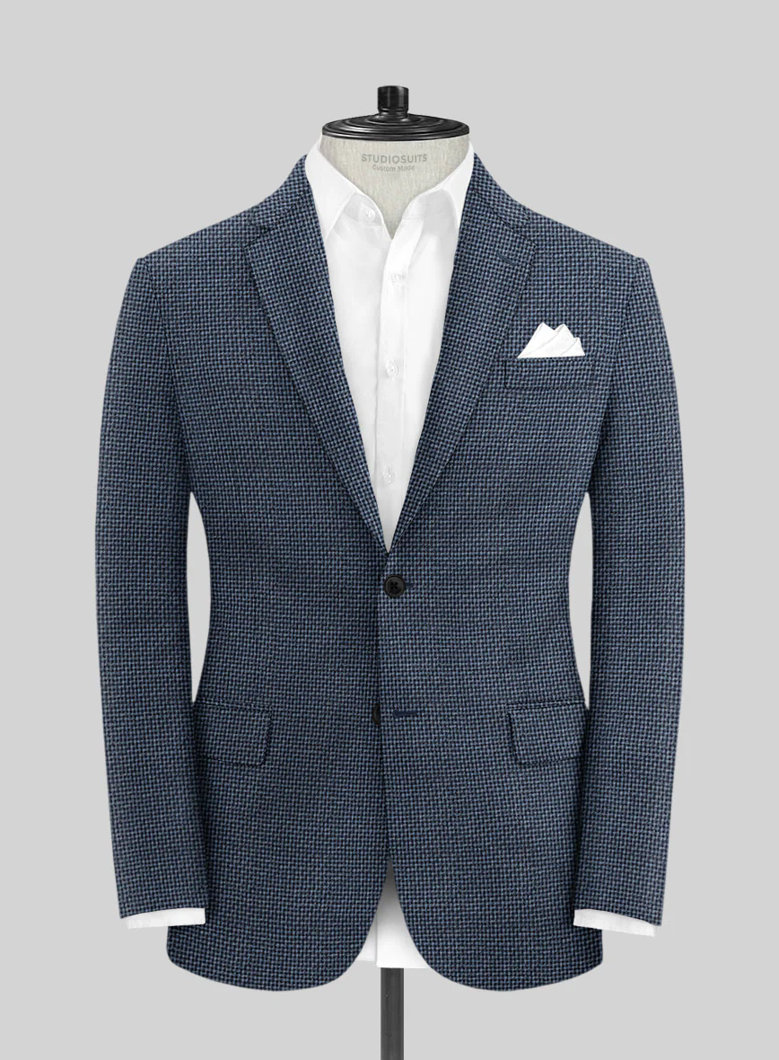 Italian Wool Silk Linen Efren Jacket - Image 3