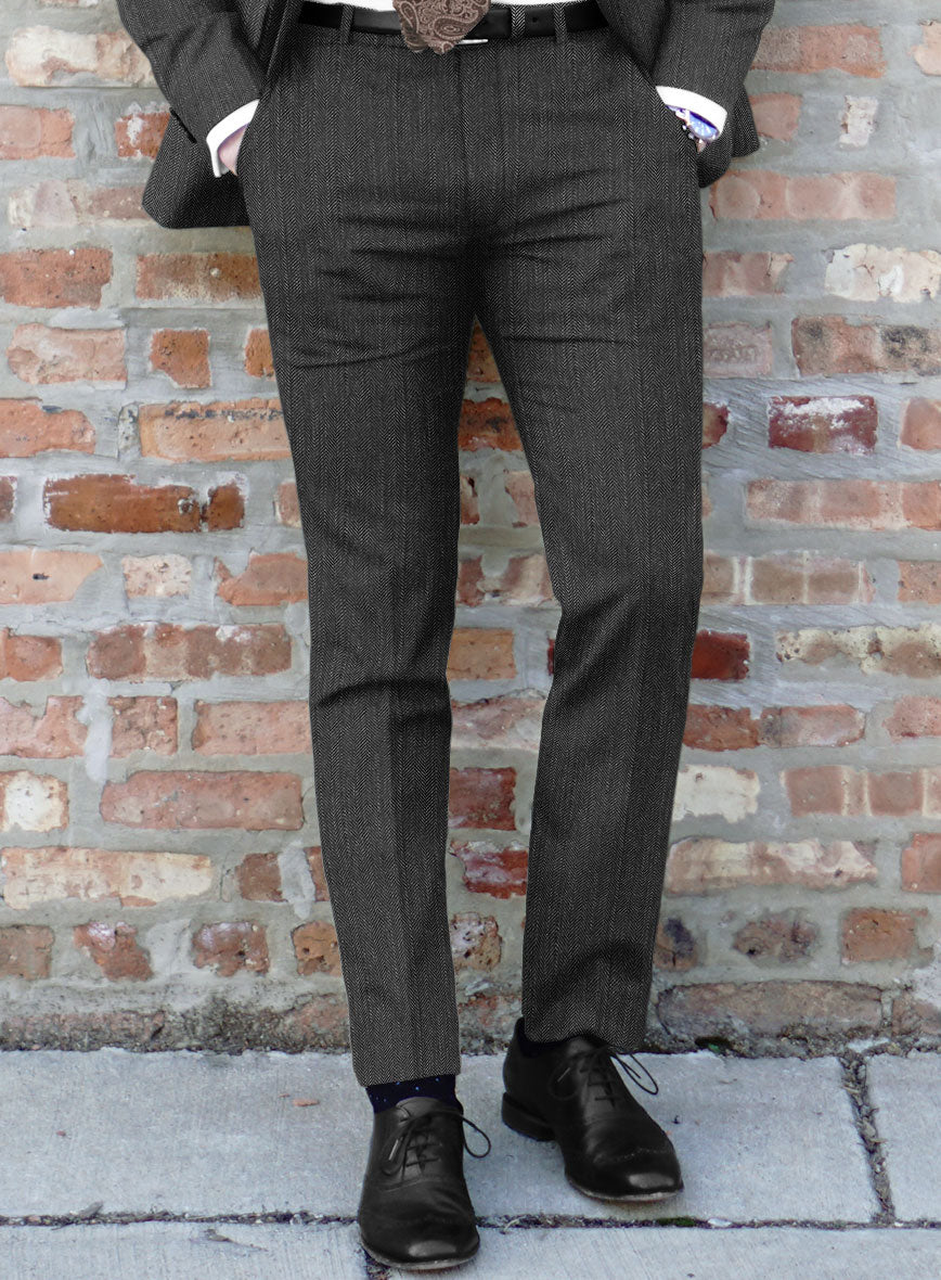 Italian Wool Silk Linen Gaspar Pants - Image 2