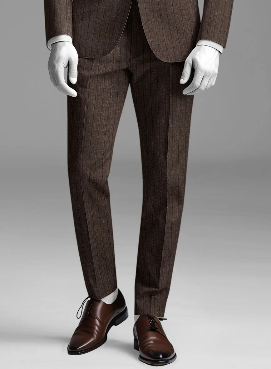 Italian Wool Silk Linen Olegario Pants - Image 2