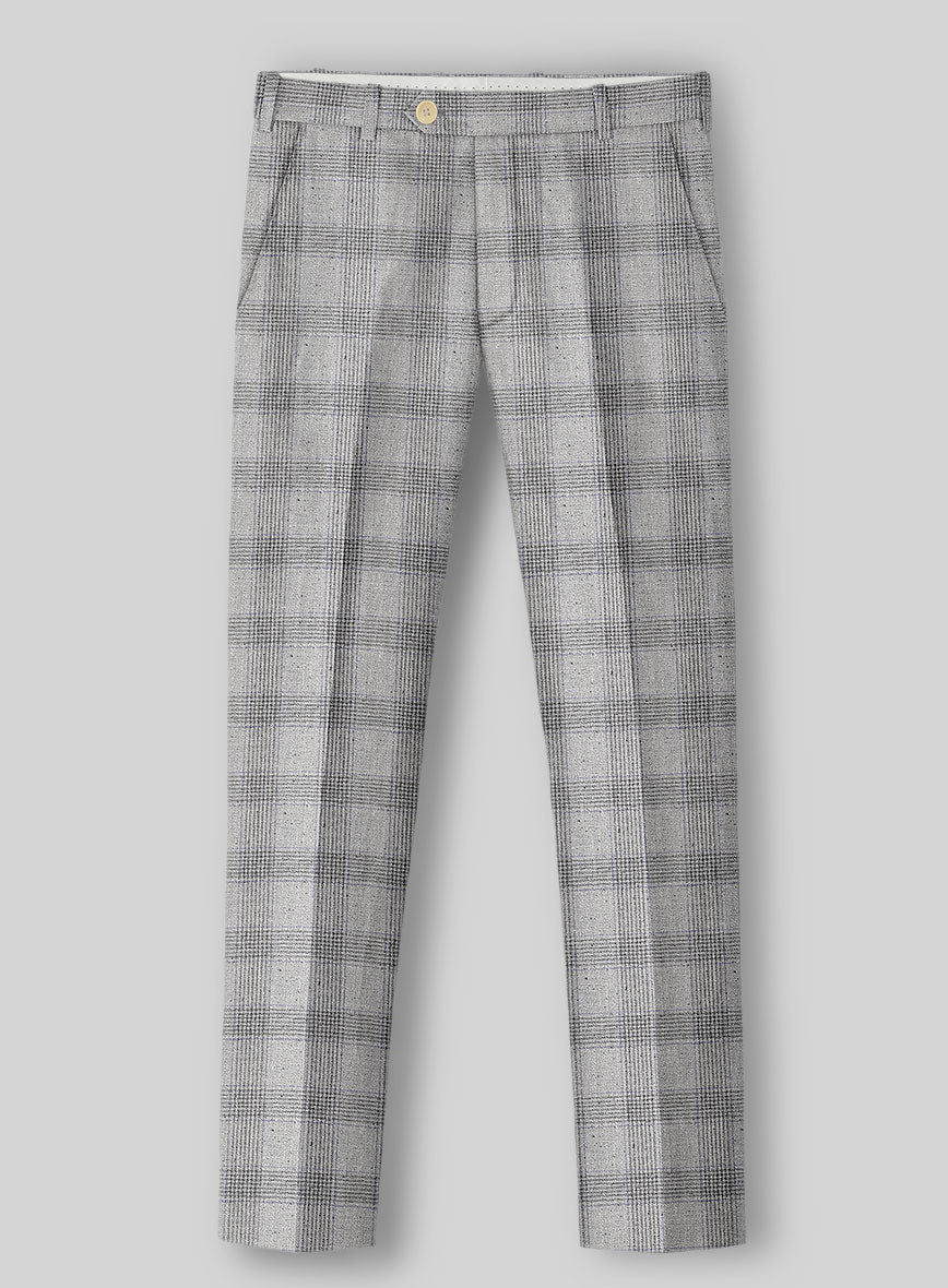 Italian Wool Silk Linen Raimundo Pants