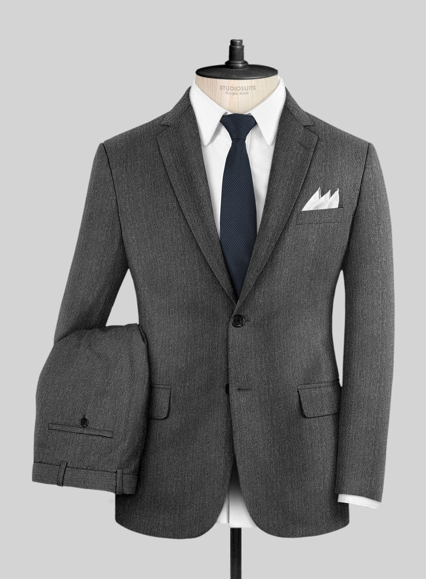 Italian Wool Silk Teofilo Suit - Image 2