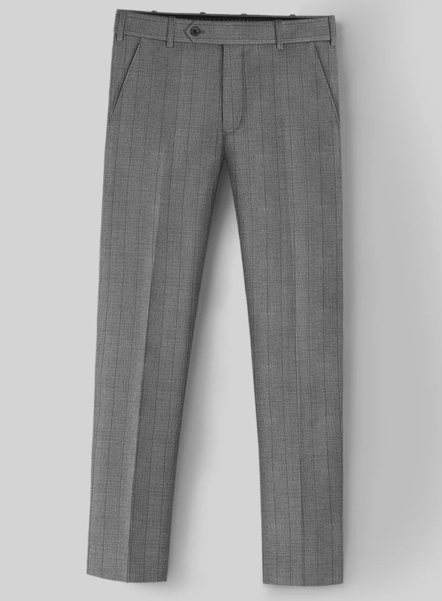 Italian Wool Slate Band Pants