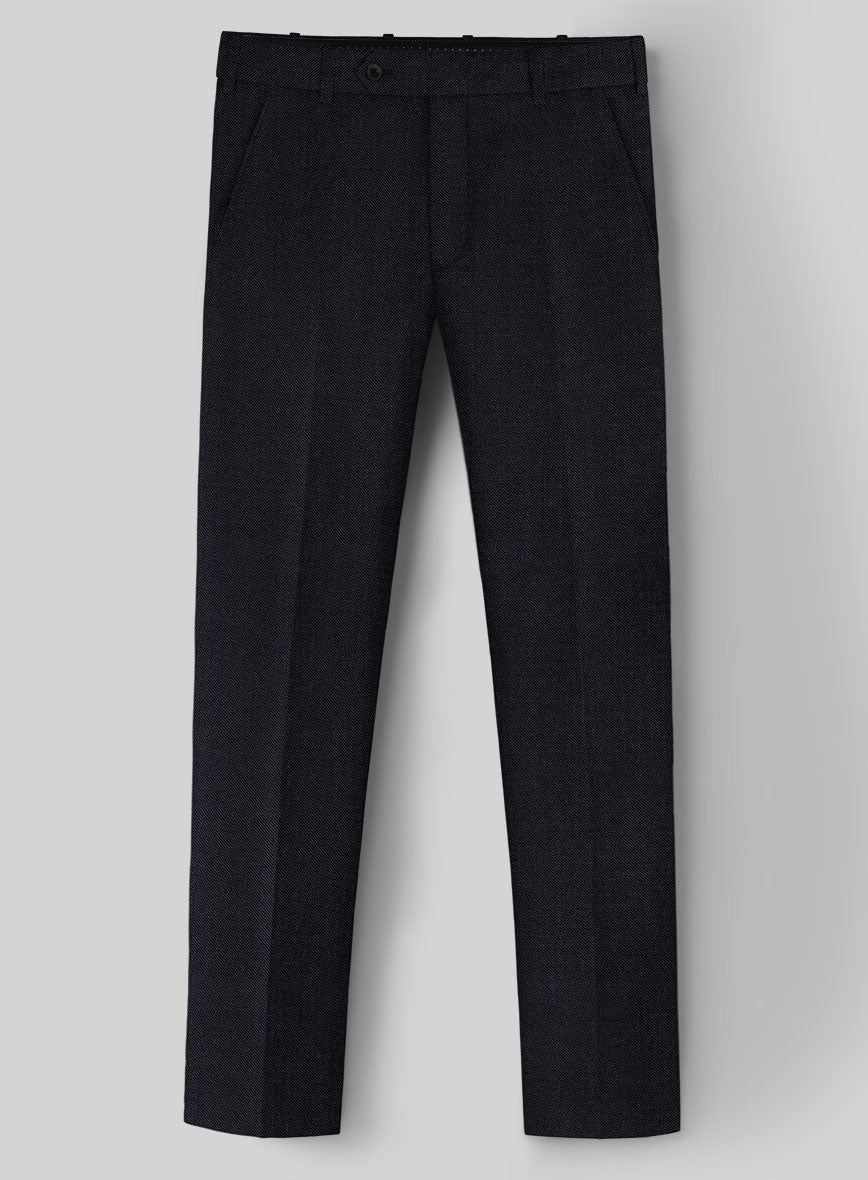 Italian Wool Teneblue Pants - Image 2