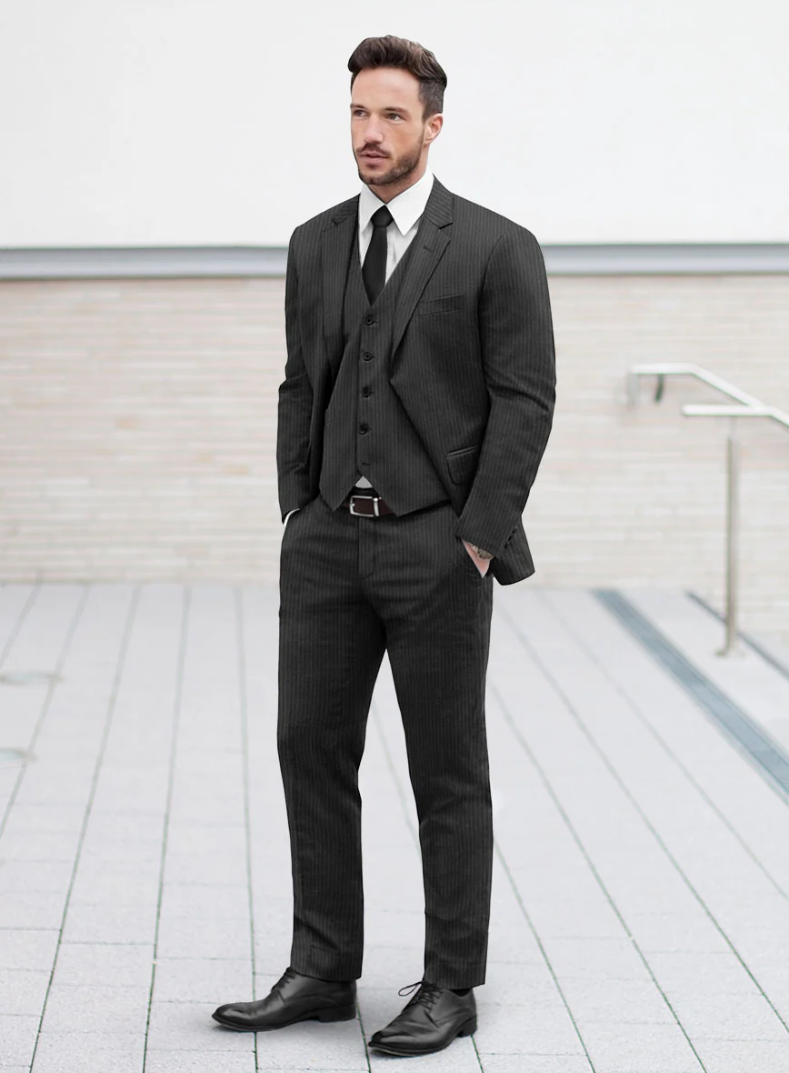 Italian Wool Valerio Suit - Image 2