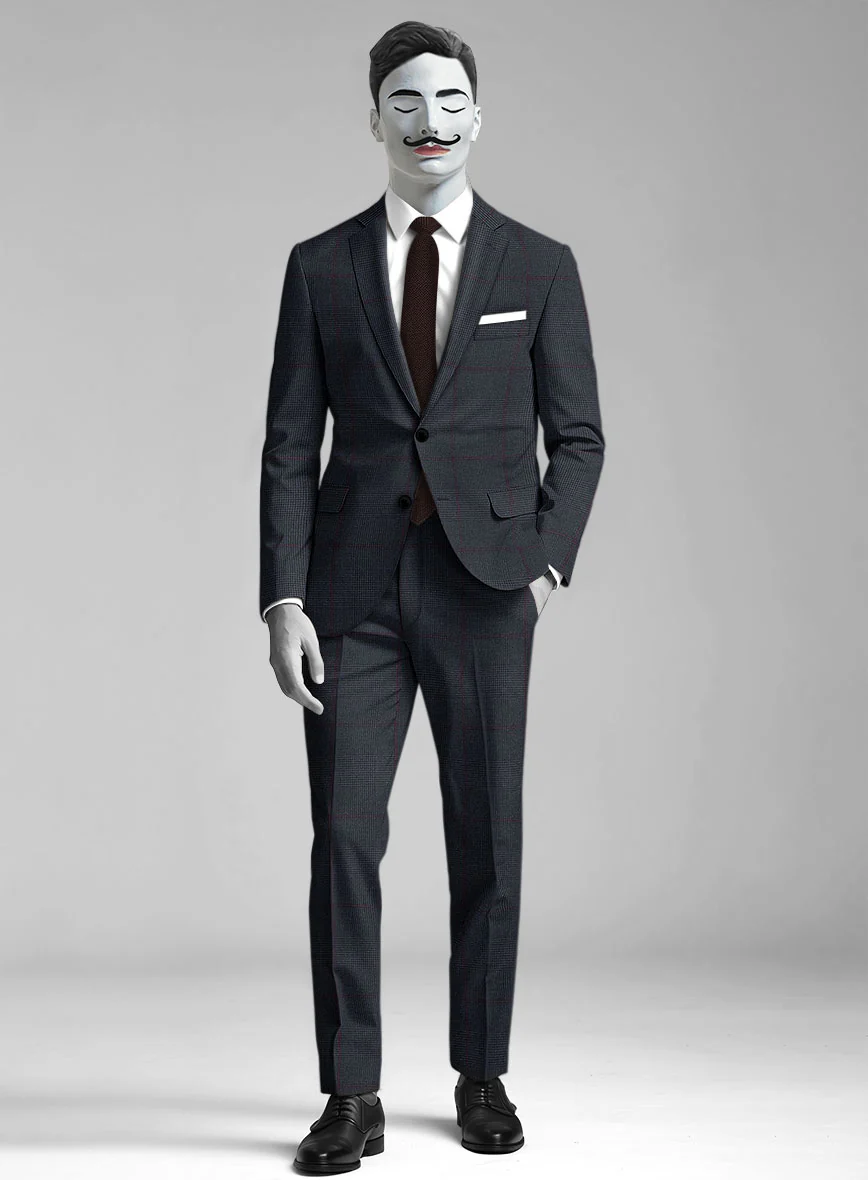 Italian Wool Zaborelli Suit