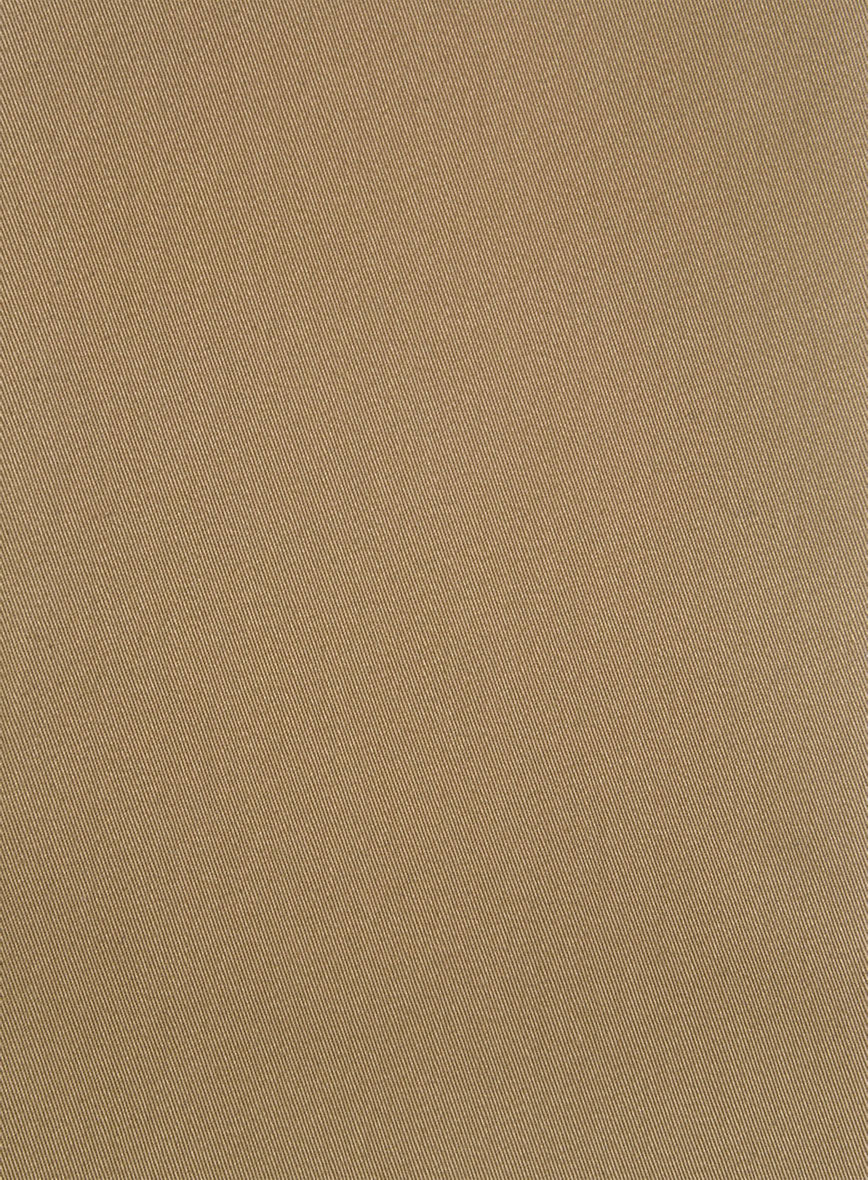 Khaki Napoli Stretch Light Weight Cotton Jacket - Image 3