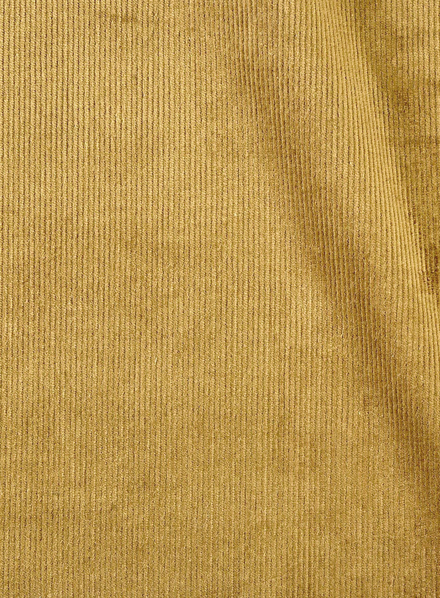 Khaki Stretch Pin Corduroy Pants - Image 3
