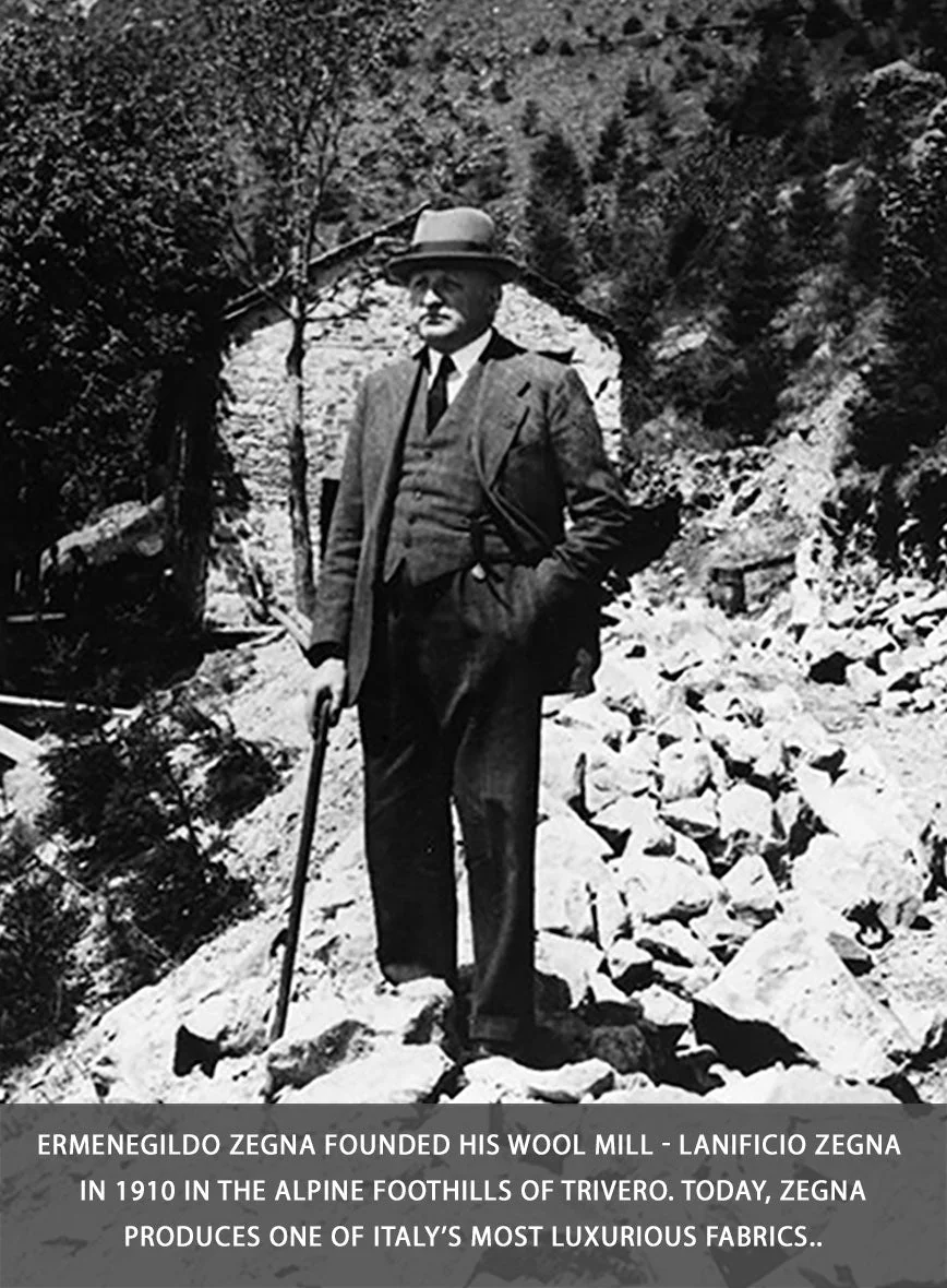 Lanificio Zegna Loop Adana Gray Stripe Wool Pants - Image 8