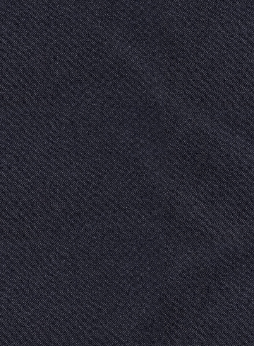 Lanificio Zegna Trofeo Ebony Blue Wool Jacket - Image 3