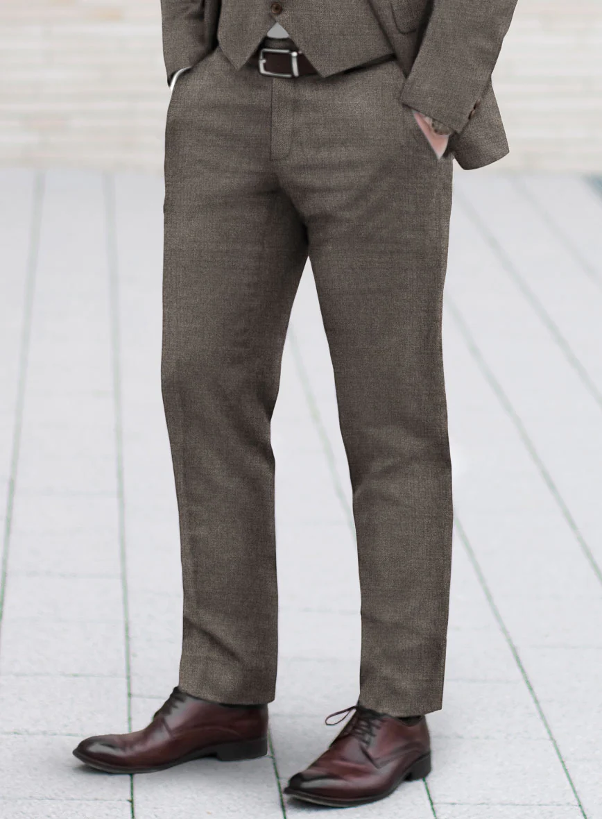 Lanificio Zegna Trofeo Intense Brown Wool Suit - Image 4