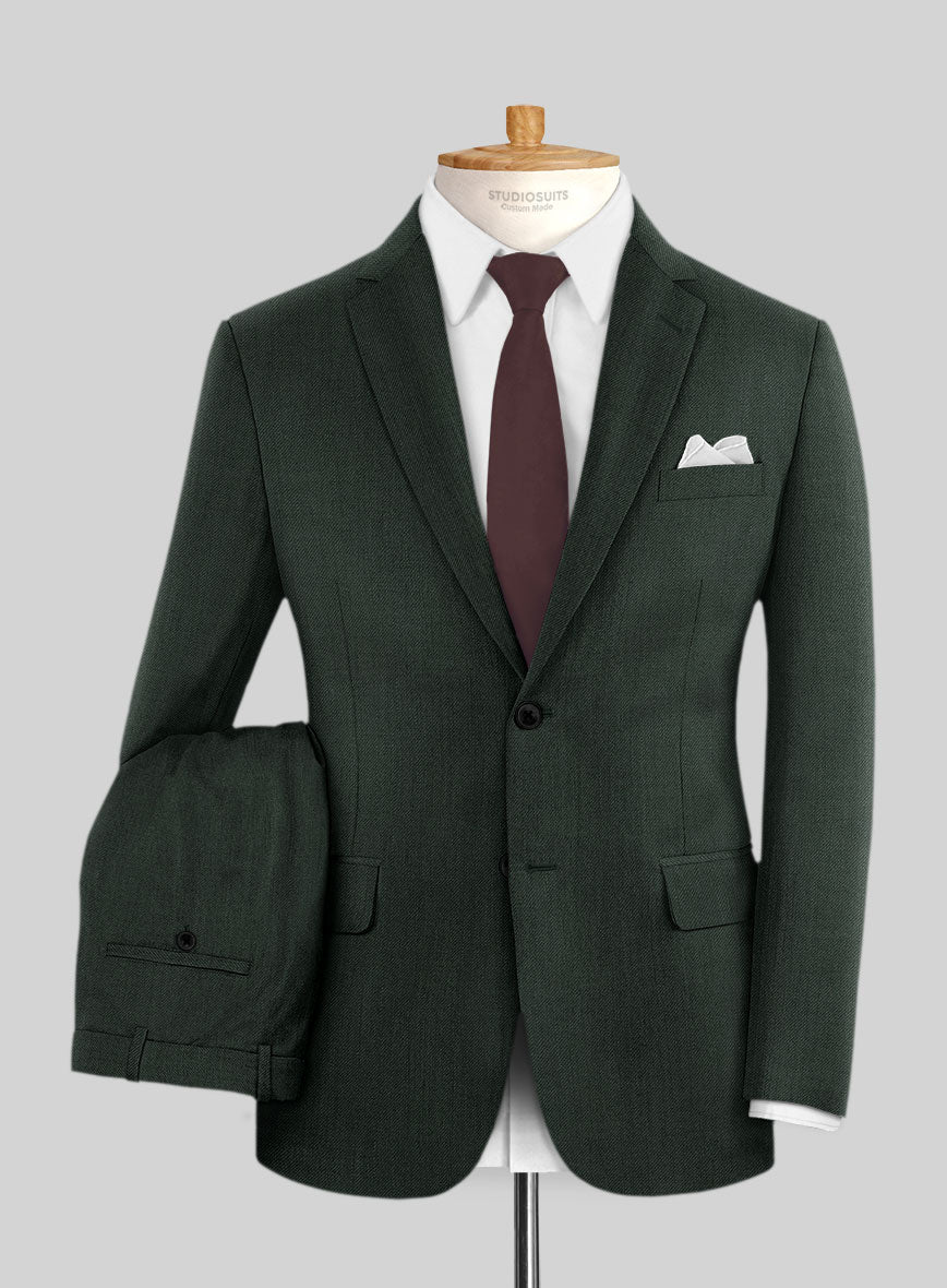 Lanificio Zegna Trofeo Sacramento Green Wool Suit