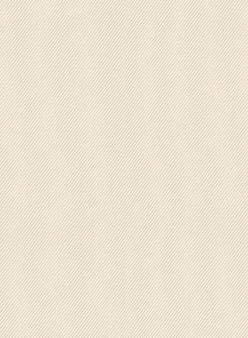 Light Beige Stretch Chino Pants - Image 4