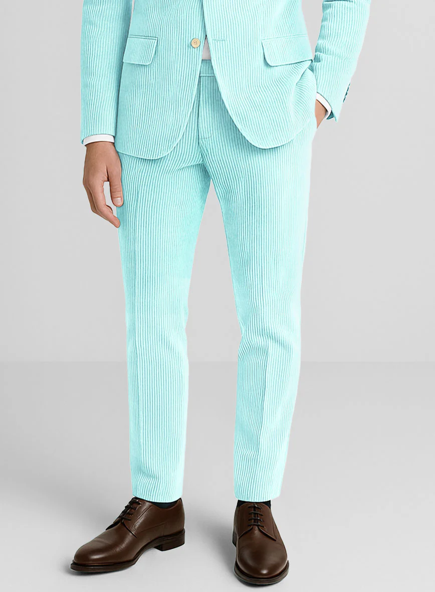Light Blue Corduroy Pants - Image 2