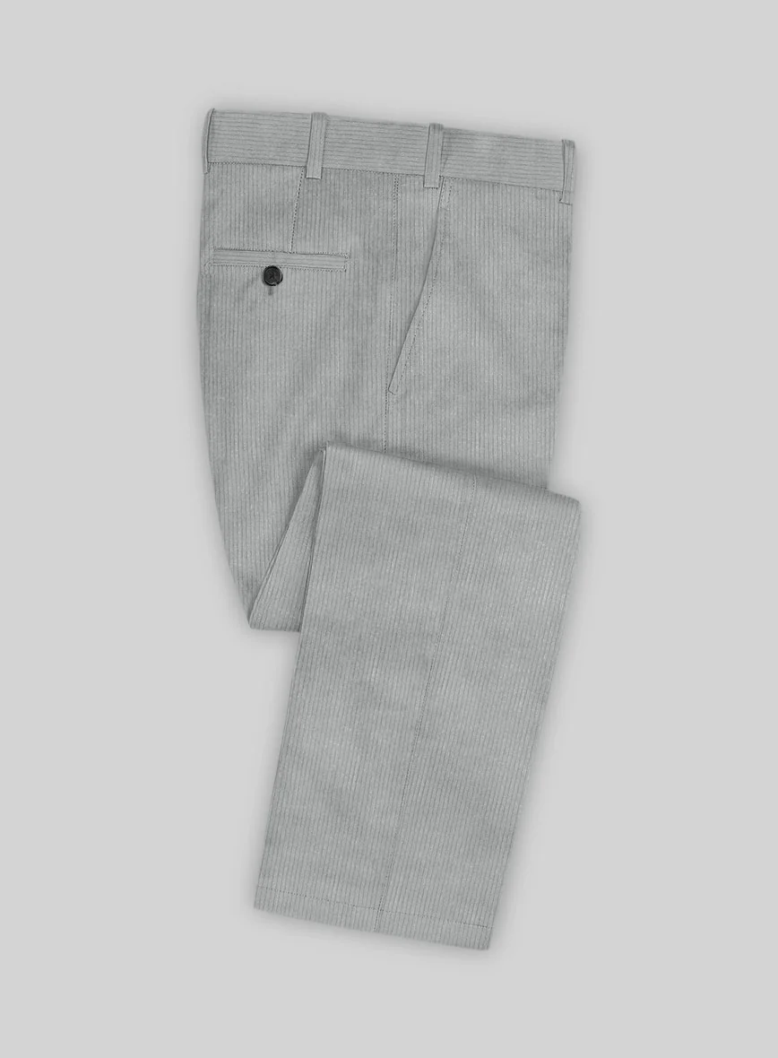 Light Gray Corduroy Suit - Image 5