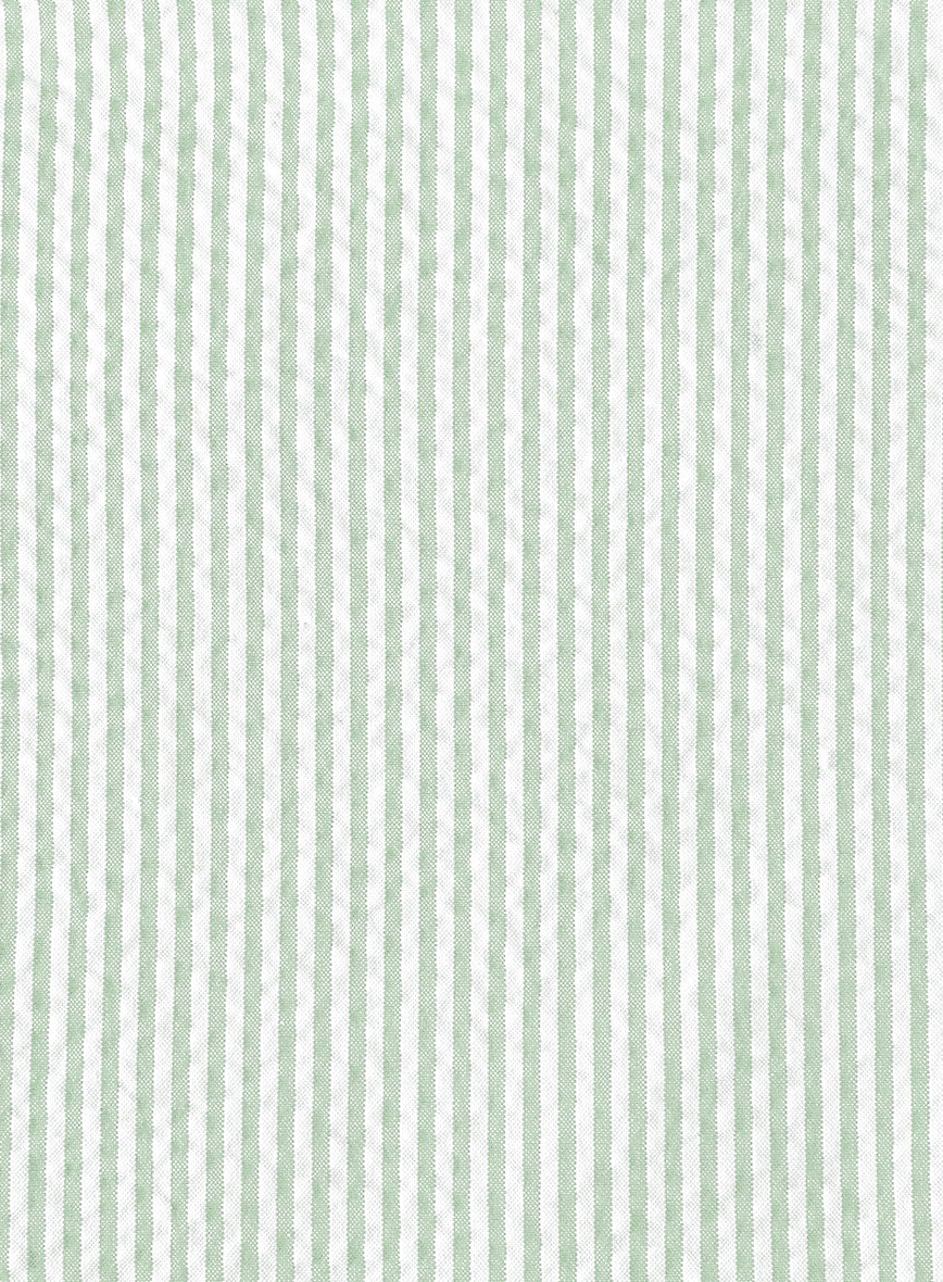 Light Green Seersucker Jacket - Image 3