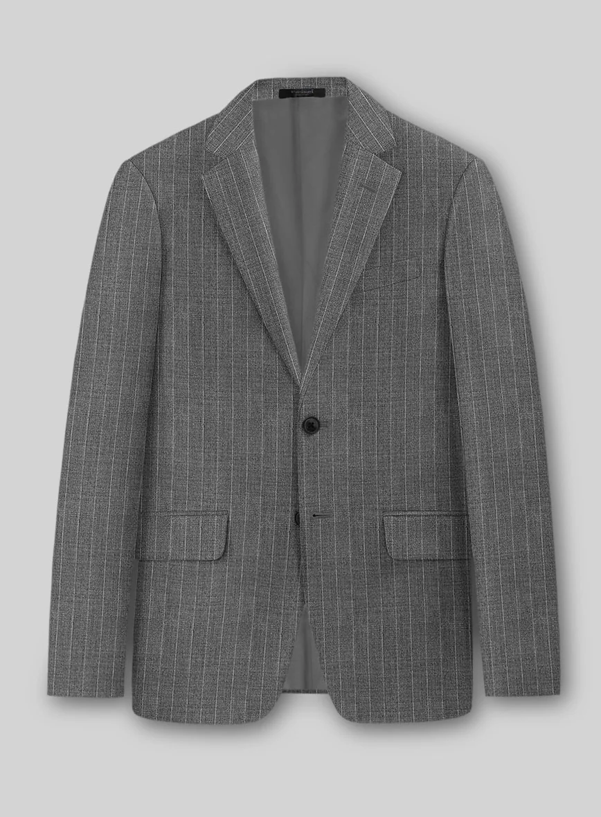 London Loom Dariox Stripe Wool Jacket