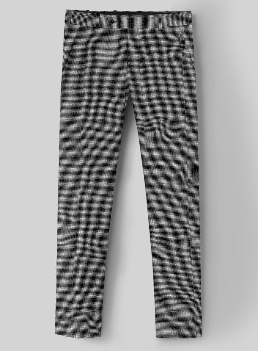 London Loom Orrenzo Birdseye Wool Pants