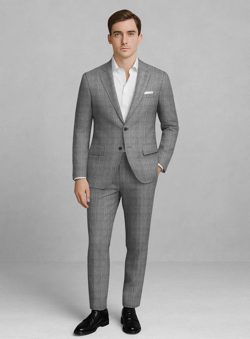 London Loom Sevano Glen Wool Suit