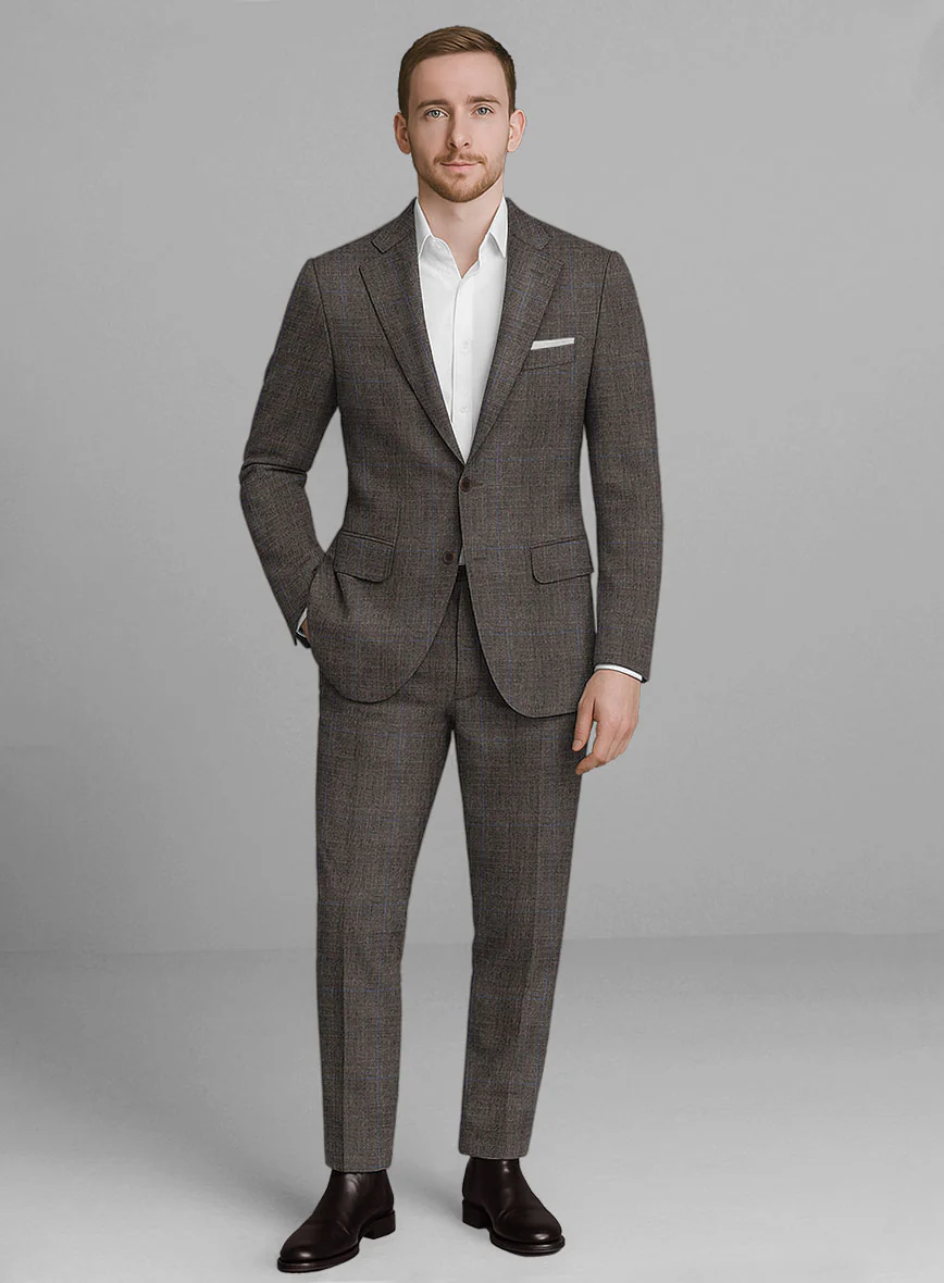 London Loom Zefero Glen Wool Suit