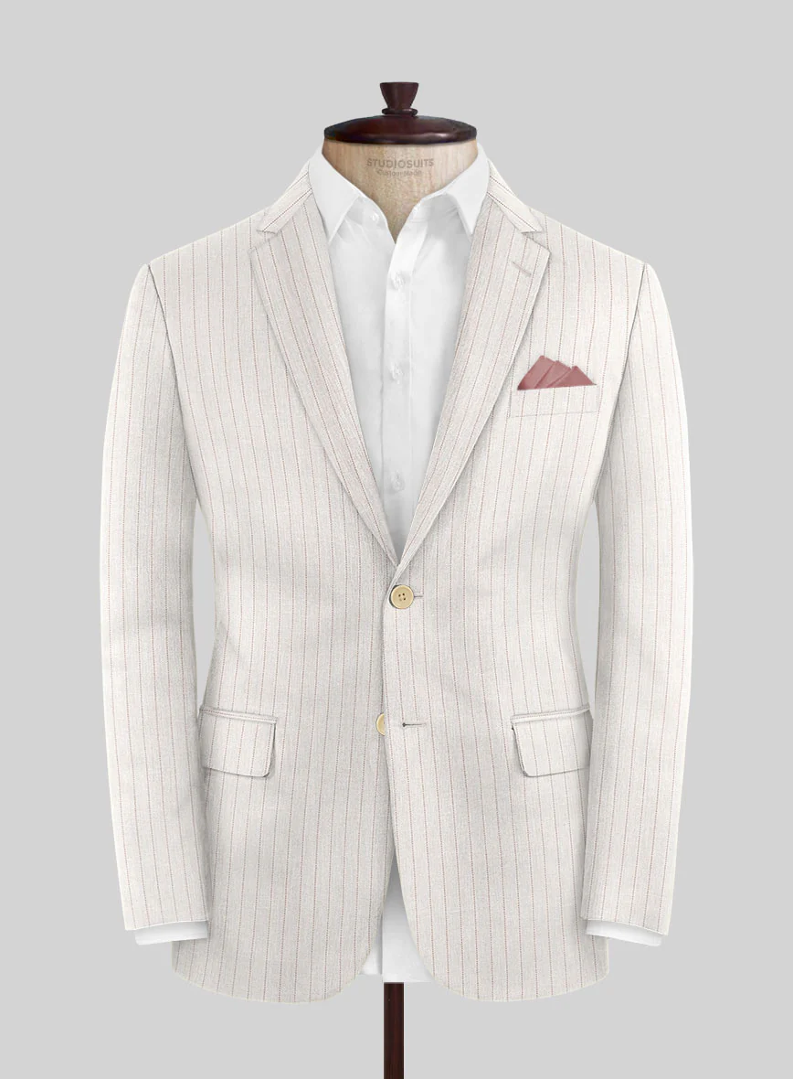 Loro Piana Benedetto Linen Wool Silk Jacket - Image 3