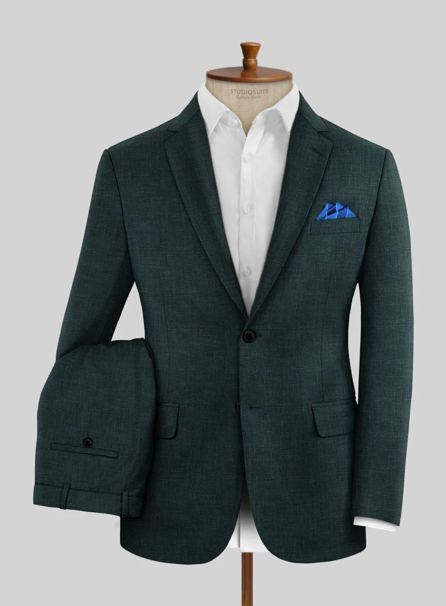 Loro Piana Conti Wool Silk Linen Suit