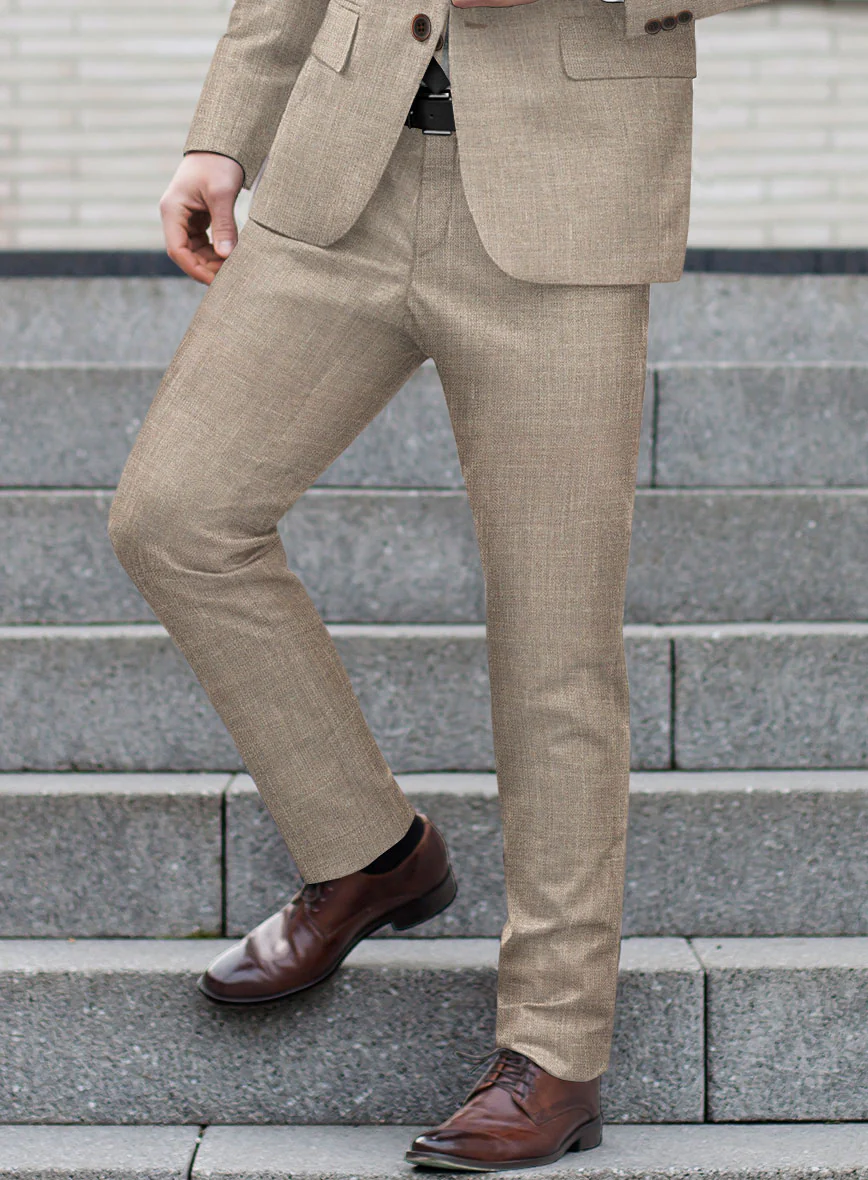 Loro Piana Falcone Wool Silk Linen Pants - Image 2