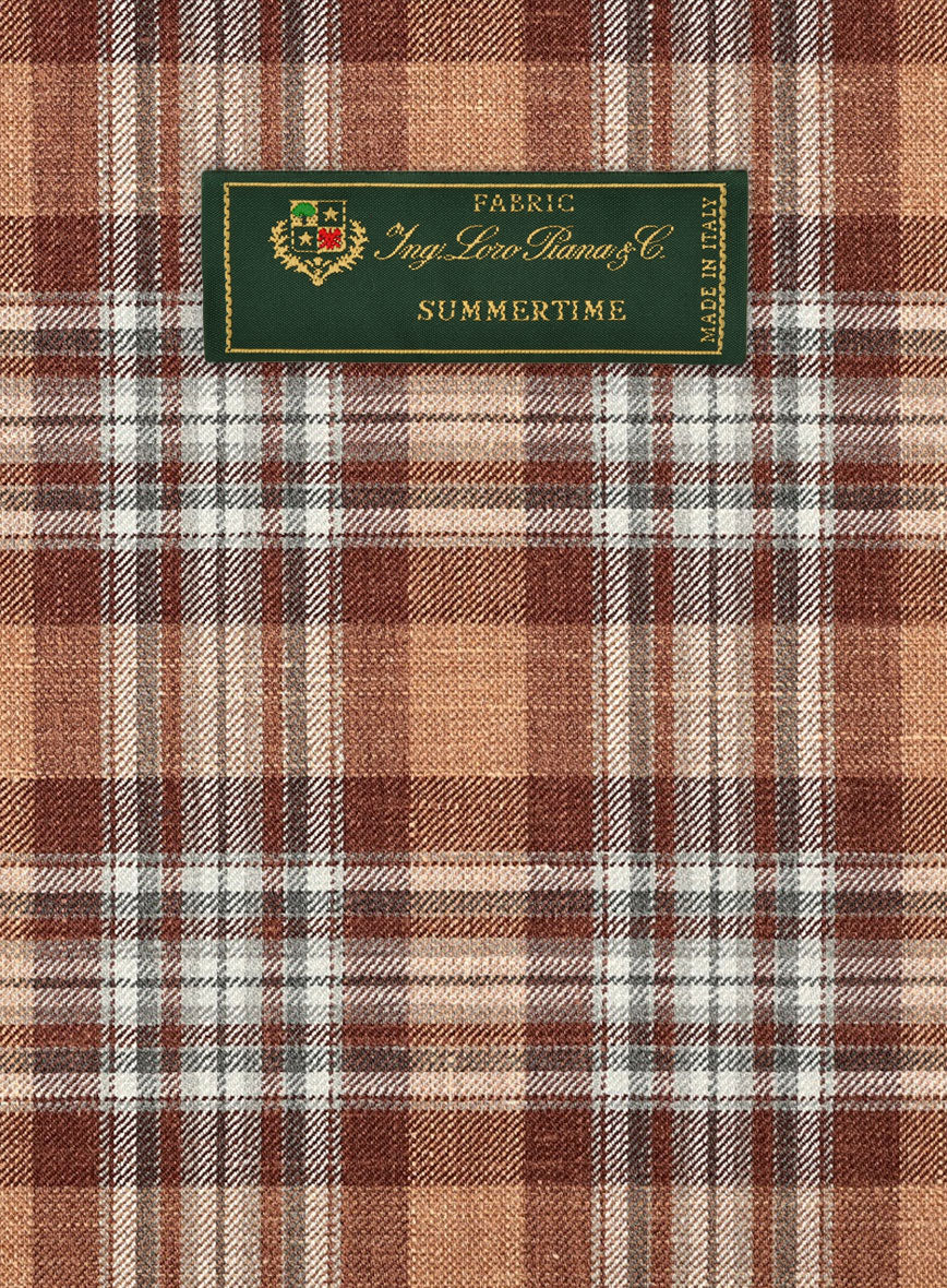 Loro Piana Gianluca Wool Silk Linen Pants - Image 3