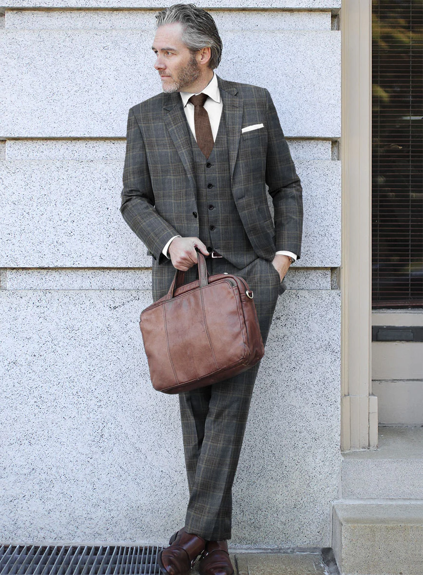 Loro Piana Leandra Wool Silk Linen Suit - Image 2